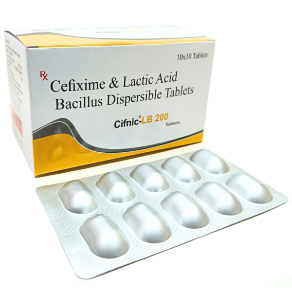 Cefixime & Lactic Acid Bacillus Tablets