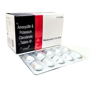 Amoxycillin 500mg & Clavulanic acid 125mg Tablets