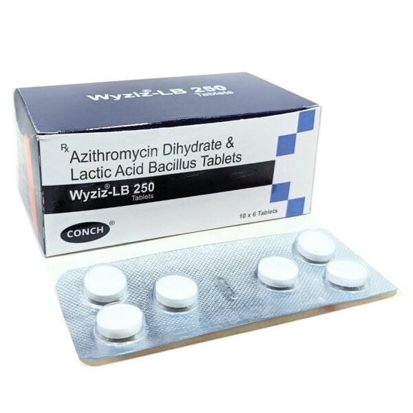 Azithromycin Dihydrate and Lactic Acid Bacillus Tablets