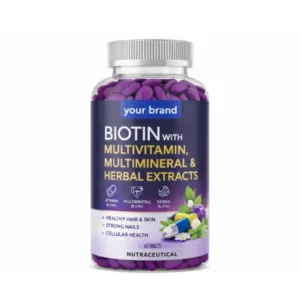 Biotin with multivitamin, multimineral & herbal extracts tablets