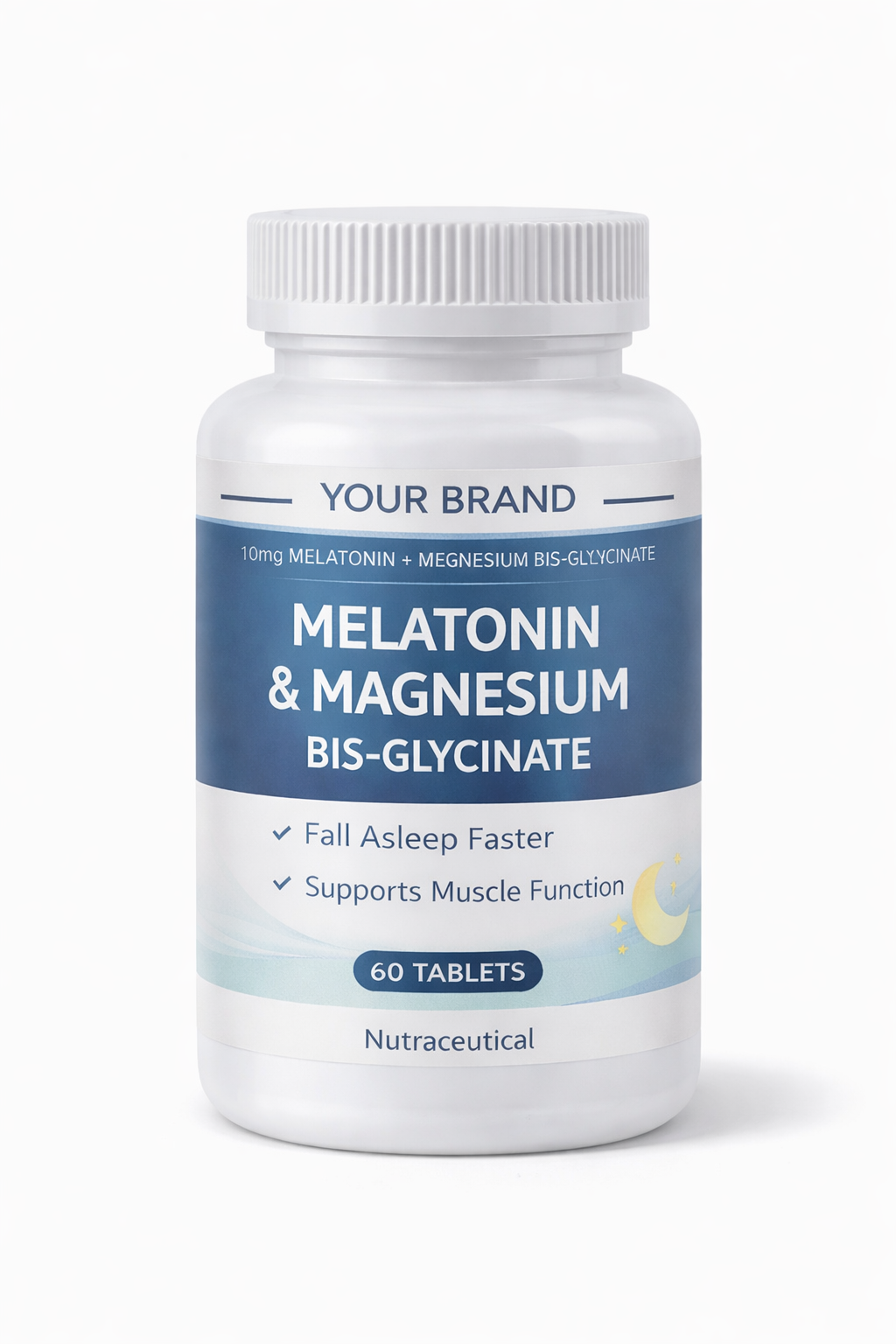 Melatonin and Magnesium Bisglycinate Tablets