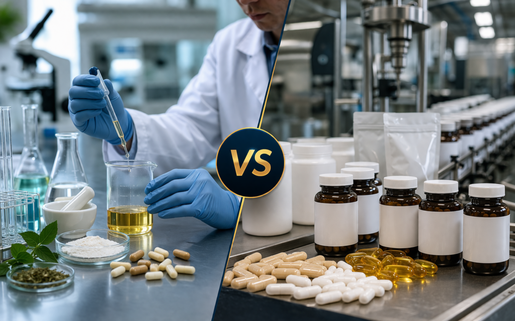 Custom formulation vs mass production