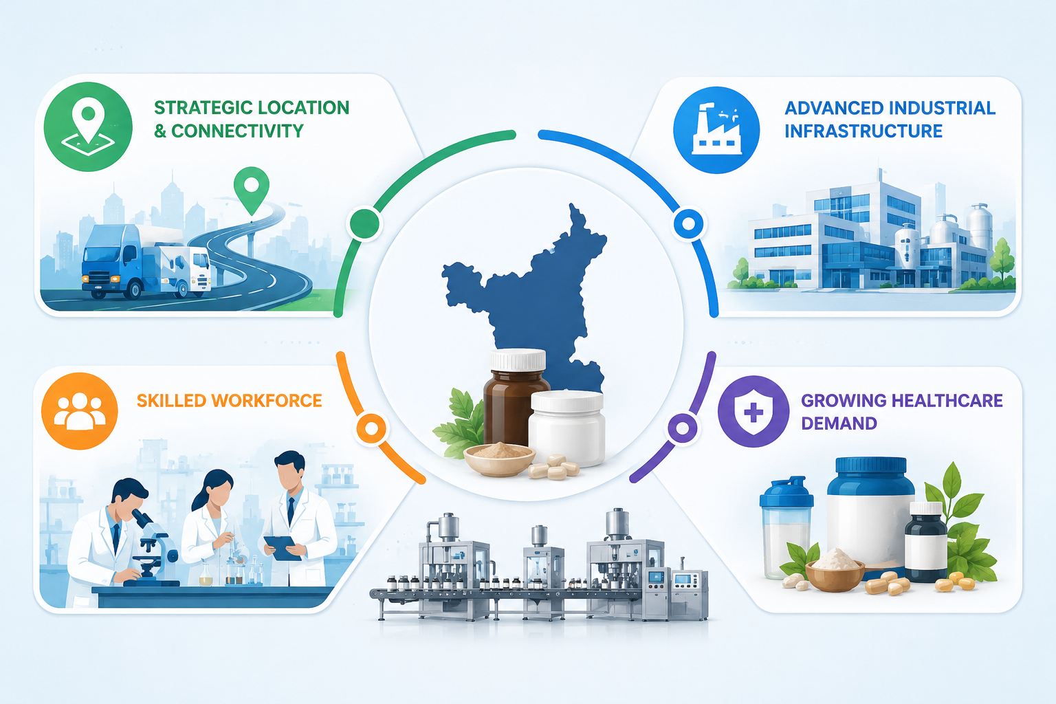 Why Haryana is Becoming a Major Nutraceutical Manufacturing Hub in India