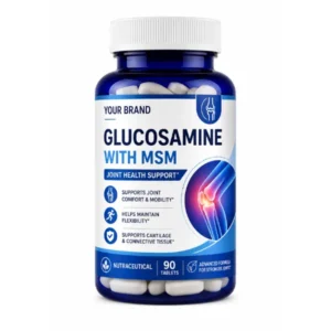 Glucosamine with MSM tablets