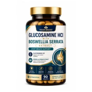 glucosamine HCl with Boswellia serrata extract tablets