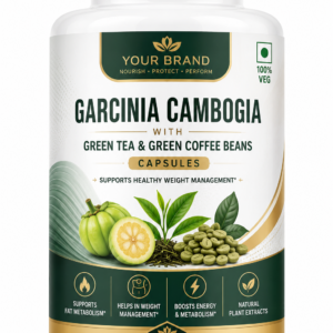 Garcinia cambogia with green tea & green coffee beans capsules