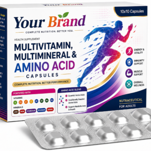 Multivitamin, Multimineral & amino acid capsules